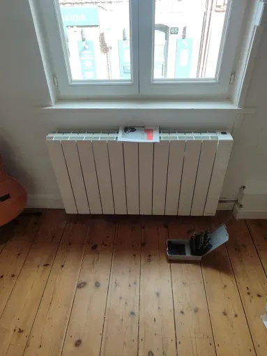 Remplacement d'un système de chauffage à gaz par des radiateurs électriques à inertie fluide à Amiens, Amiens, D'homeconnect