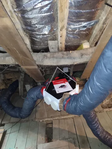 Installation d'une VMC simple-flux hygroréglable à Amiens, Amiens, D'homeconnect