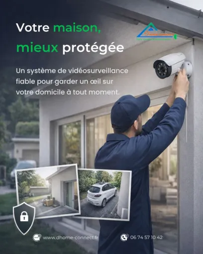 Votre maison mieux protégée, Amiens, D'homeconnect