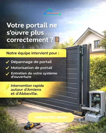 Motorisation de portail, Amiens, D'homeconnect