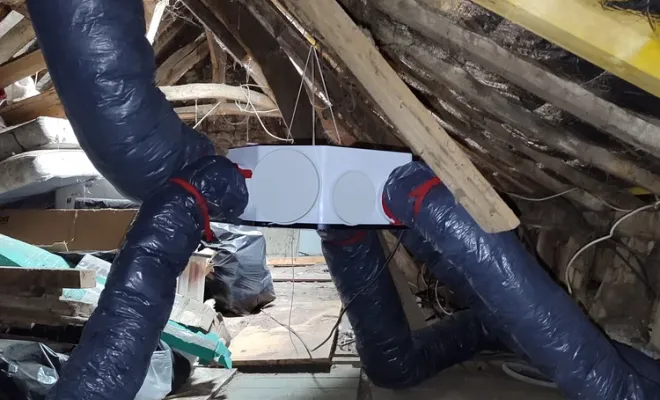 Installation d'une VMC simple-flux hygroréglable à Amiens, Amiens, D'homeconnect