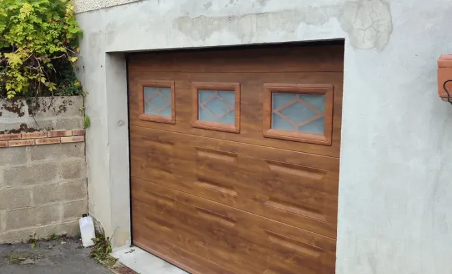 Remplacement d'une motorisation de porte de garage sectionnelle à proximité d'Amiens, Amiens, D'homeconnect